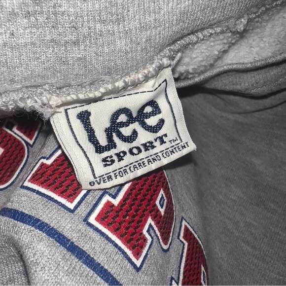 Vintage Lee Sport Ole Miss Rebels Mississippi Crewneck Sweatshirt - Picture 12 of 12